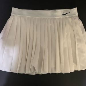 White Nike Tennis Skirt